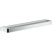 Axor Soporte para toallas AXOR UNIVERSAL, 600 mm, para montaje en pared, acabado cromado