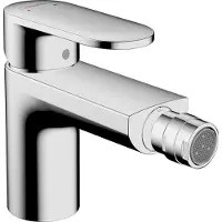 Hansgrohe Grifo monomando para bidé Vernis Blend, con sistema de desagüe con varillas y acabado cromado