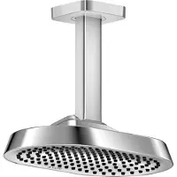 Hansgrohe AXOR ShowerSphere, ducha de techo, 250/160, 1 chorro, tecnología EcoSmart, conexión para techo, cromo