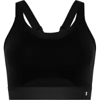 ON - Ropa de senderismo mujer - Performance Bra Black para Mujer - Talla XS - Negro
