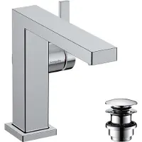 Hansgrohe Tecturis E WTM 110, desagüe con sistema Push-Open y función CoolStart, acabado cromado, 1 unidad.