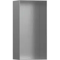 Hansgrohe XtraStoris: Nicho empotrado minimalista para pared, con marco abierto, 300 x 150 x 100 mm, modelo BST, referencia 56070800