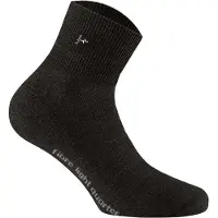 Rohner - Fibre Light Quarter - Calcetines multifuncionales size 44-46, negro