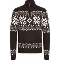 !Solid Jersey 'Norwin' marrón / gris / negro / blanco