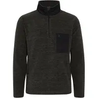 INDICODE JEANS Jersey verde moteado / negro