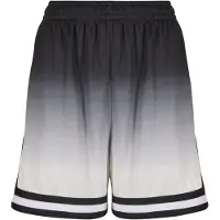 Karl kani Pantalón gris / negro / blanco