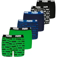 Puma Calzoncillo azul / marino / verde hierba / negro / blanco