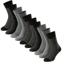 Schiesser Calcetines gris / negro / blanco