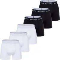 Marc O'Polo Calzoncillo boxer negro / blanco