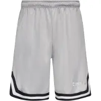 Dropsize Pantalón gris claro / negro / blanco
