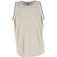 DEF Camiseta beige claro / negro / blanco