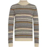 Blend Jersey beige / camelo / navy