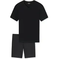Schiesser Pijama corto negro