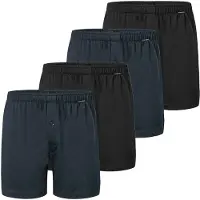 Schiesser Calzoncillo boxer negro