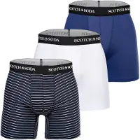 Scotch & Soda Calzoncillo boxer azul / marino / negro / blanco