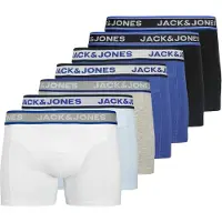 Jack & jones Calzoncillo boxer 'Hudson' azul / gris claro / mezcla de colores / negro / blanco
