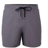 Yeaz Bermudas 'Seabeat' gris / negro / blanco