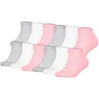 Puma Calcetines gris moteado / rosa / blanco