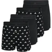 Adidas Calzoncillo boxer negro / blanco