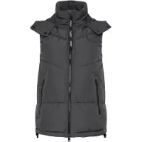 Oxmo Chaleco 'Juliette' gris oscuro