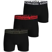 Björn Borg Calzoncillo deportivo gris oscuro / rojo / negro / blanco
