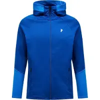 Peak Performance - Rider Essentials Zip Hood - Forro polar size L, azul