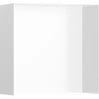Hansgrohe XtraStoris: Caja empotrada minimalista para nichos de pared, sin marco, de 30 x 14 x 30 cm