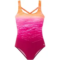 LASCANA Traje de baño naranja / fucsia / rosa claro