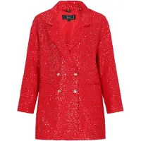 Faina Blazer rojo