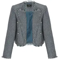 Faina Blazer turquesa / petróleo