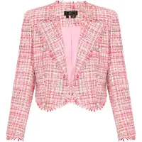 Faina Blazer rosa moteado