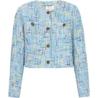 IZIA Blazer aqua / azul cielo / amarillo