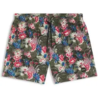 BOSS para hombre. 50508844 Bañador Estampado Integral verde (S), Beachwear, Poliéster, outlet 2026.