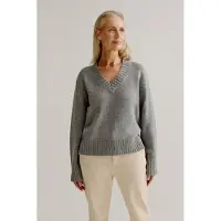 Josephine & Co Leonie Sweater Grey Talla: S | Sudaderas con Capucha Outlet | Mujer | Gris