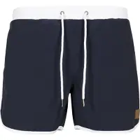 Urban Classics Bermudas navy / blanco