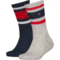 Tommy Hilfiger Calcetines Crew Sport Stripe 2 Pares