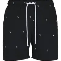 Urban Classics Bermudas negro / blanco