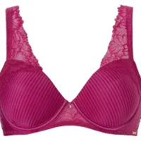 Livera Bra Tshirt Donna Stripe Lace Sweet Cherry Talla: G80 | Brasieres Outlet | Mujer