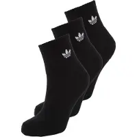 Adidas Originals Calcetines 'MID ANKLE 3 PAIR PACK' negro / blanco