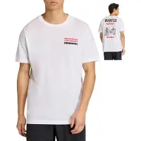 Adidas adidasCAMISETA PADEL ESTAMPADA WANTED XL White Hombre