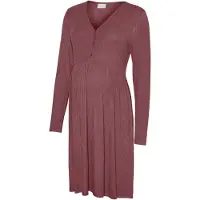 Mamalicious Vestido marrón castaño
