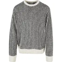 Urban Classics Oversized Two Tone Sweater Whitesand/black Talla: M | Jerséis Outlet | Hombre | Blanco