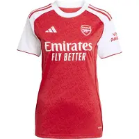 Adidas adidasCamiseta primera equipación Arsenal 25/26 S Better Scarlet / White Mujer