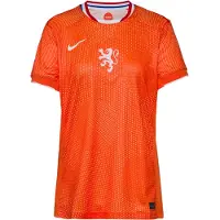 Nike Camiseta de fútbol 'Niederlande EM 25' naranja / blanco