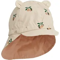 Liewood - Kid's Gorm Reversible Sun Hat with Ears - Gorra size 43-45 cm - 3-6 Months, beige/marrón