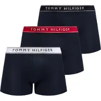Tommy Hilfiger Underwear Calzoncillo boxer 'Essential' rojo / negro / blanco
