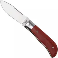 Jack Wolf Knives Jack Wolf Timber Jack Steel Series TIMBE-01-FIR-CAN-MIC Fire Canvas Micarta, navaja slipjoint, diseño de Tracy LaRock