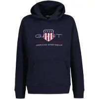 Gant Sudadera azul oscuro / gris / rojo / blanco
