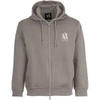 Armani Exchange Sudadera con cremallera beige