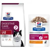 Hill's Pet Nutrition Prescription Diet i/d Digestive Care - Salmón - 12 x 85 g